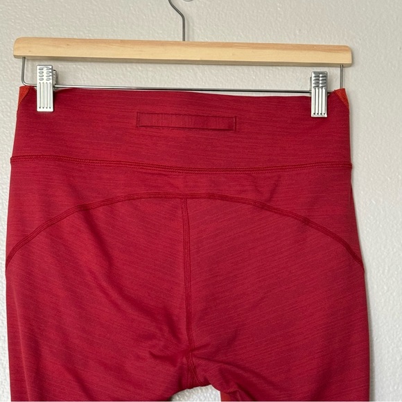 Outdoor Voices TechSweat 7/8 Zoom Red/Orange Leggings Size Medium - Picture 5 of 8